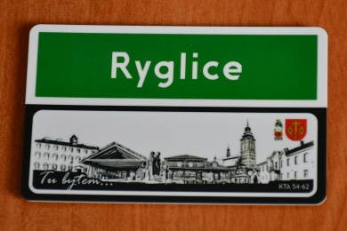 Magnes turysty- Ryglice "Tu byłem"