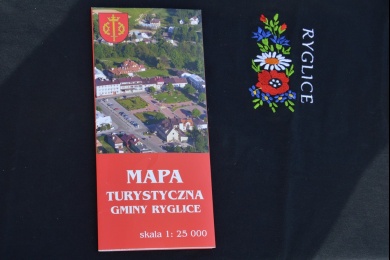 Mapa turystyczna gminy Ryglice